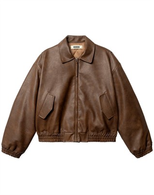 WBBue Bomber Jakke - Dark Brown